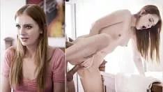 الرجل العجوز لديه حق الوصول إلى كس فتاتين
